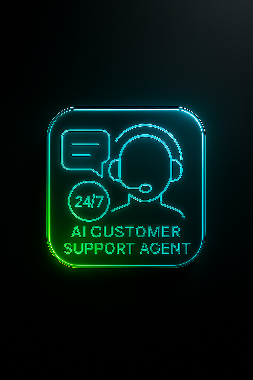 AI Customer Support Agent Logo